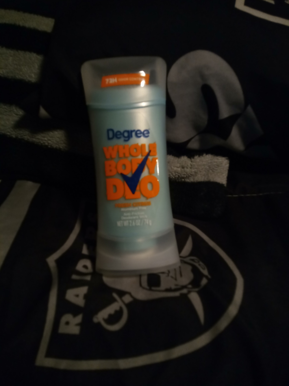 Degree Whole Body DVO Deodorant Stick - Light Blue & Orange